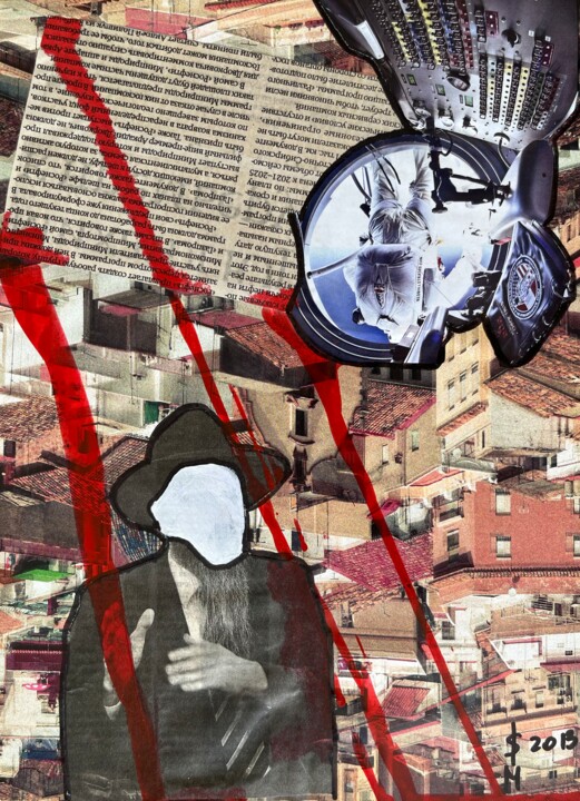 %U1-1*-* / Jerusalem X - {$M} Collages, 11x7.5 in
