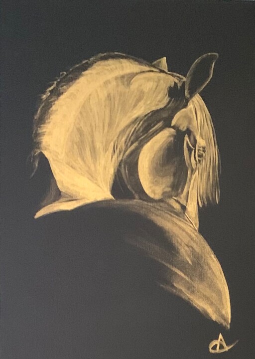绘画,  21.7x15 in 
