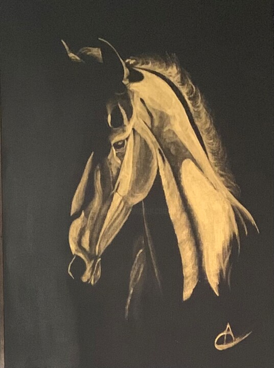 L’autre 绘画, 21.7x11.8 in
