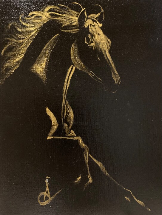 Liberté 绘画, 9.5x11.8 in