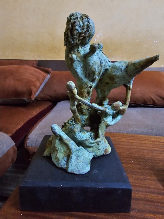 Union 雕塑, 9.8x5.9 in