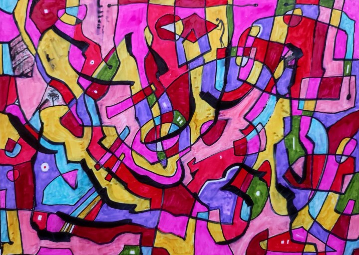 图画,  3.2x3.9 in 