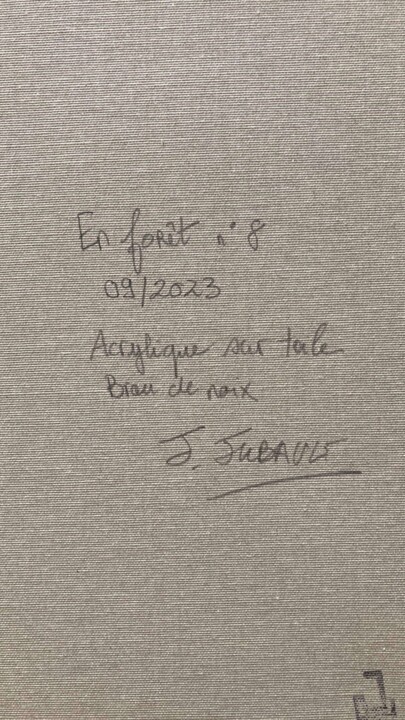 Arrière de l'œuvre