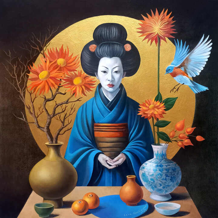 绘画,  23.6x23.6 in 