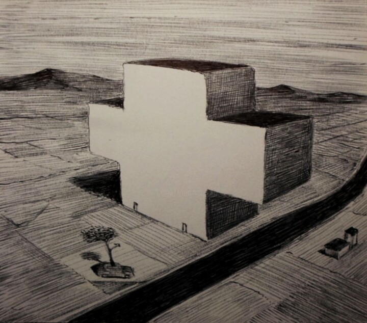 图画,  5.9x5.9 in 