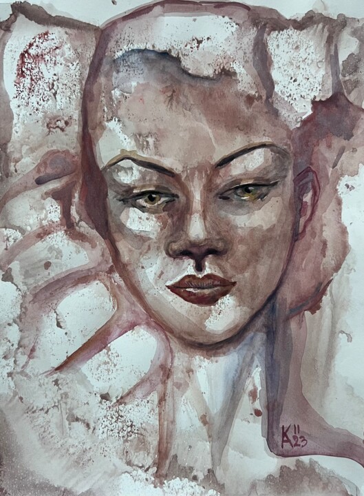A look inside 绘画, 12x9 in