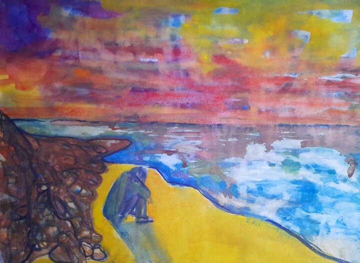 Call me Ishmael 绘画, 11.7x16.5 in