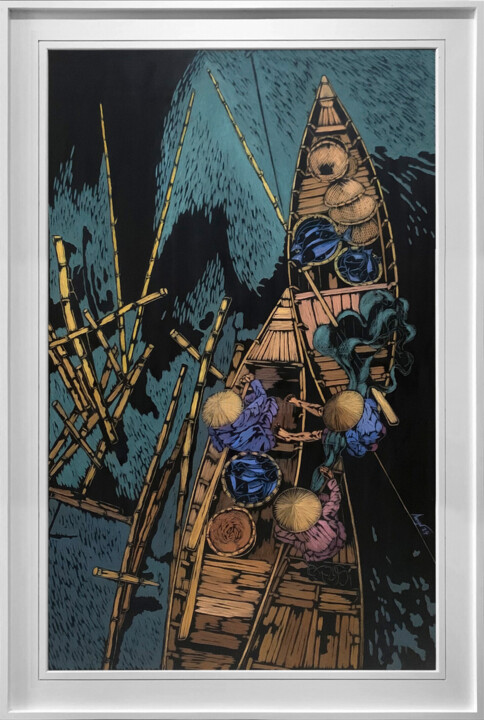 Work presented framed