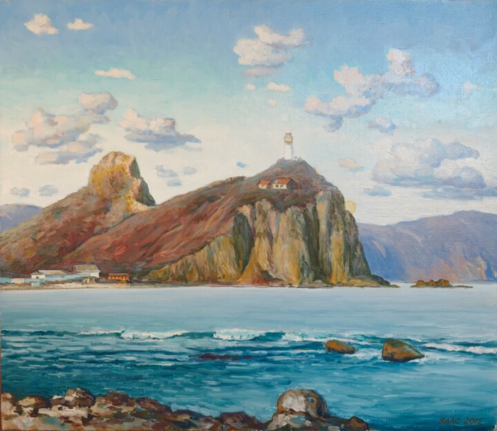 Мыс Бринер Painting, 19.7x22.8 in