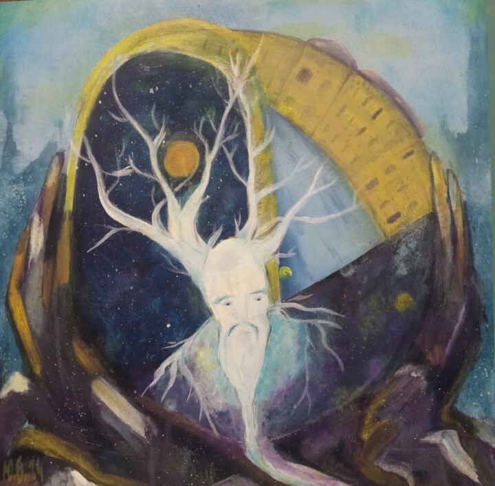 Schilderij,  15x15 in 