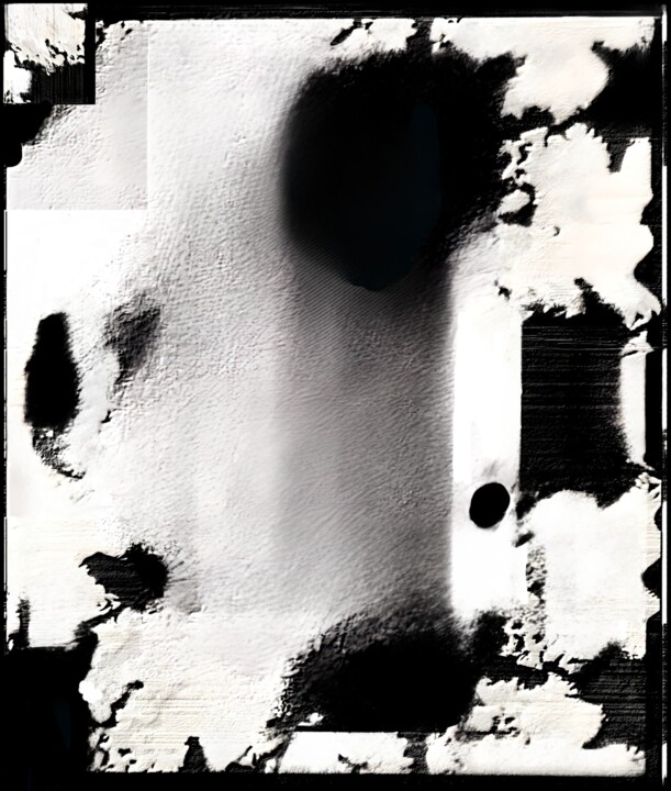 fleurs blanches 数字艺术