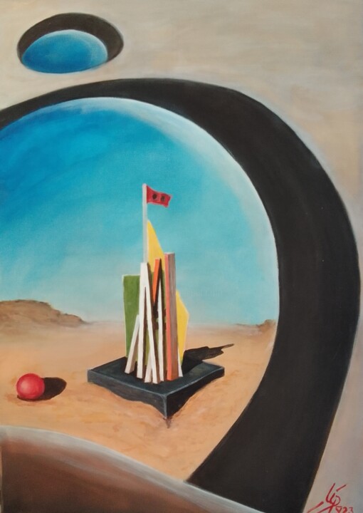 Durchblick 绘画, 27.6x19.7 in