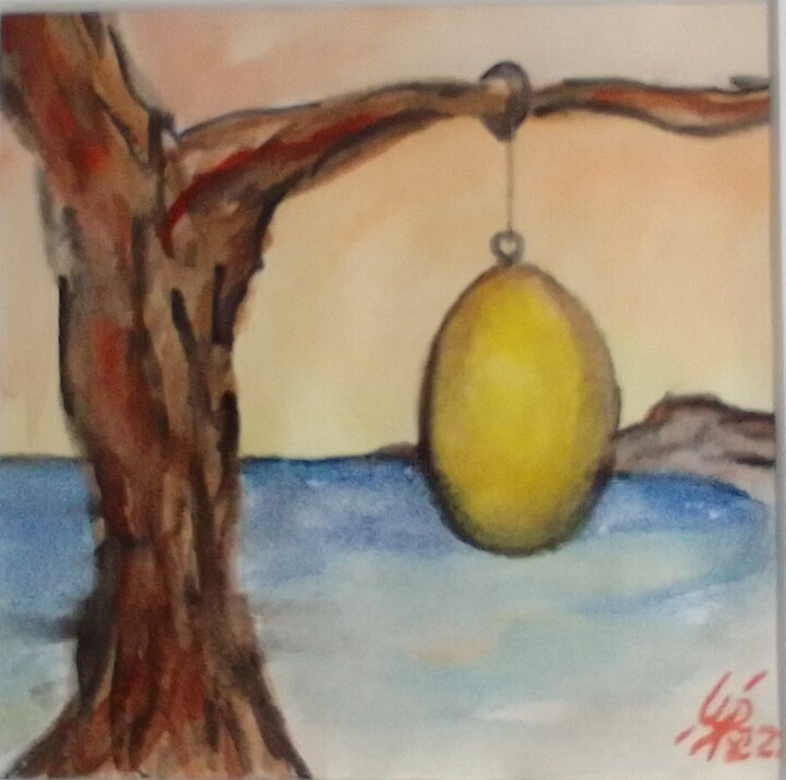 绘画,  4.7x4.7 in 
