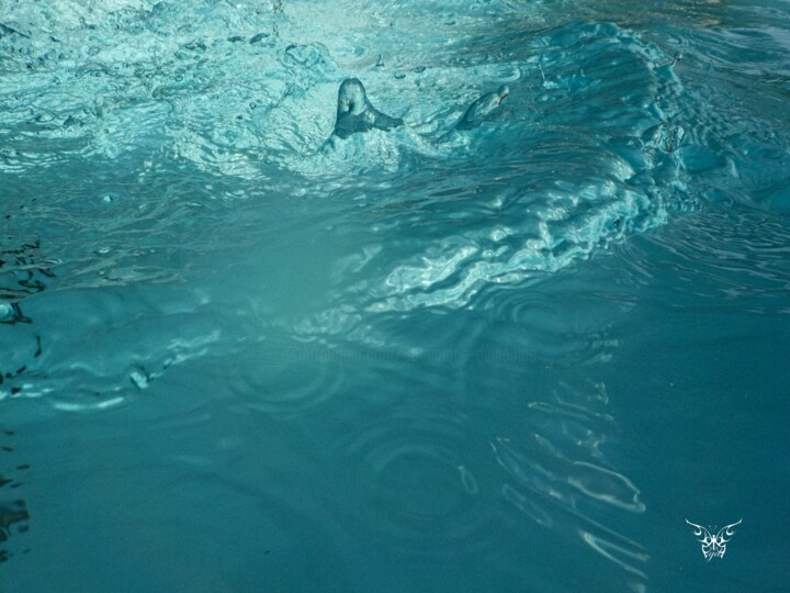 Photography titled "Splatch" by Dominique Guillaume, Original Artwork, Manipulated Photography