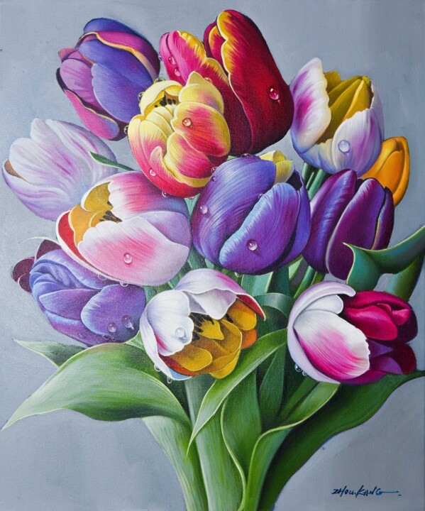 tulip2 Tablo, 24x20 in