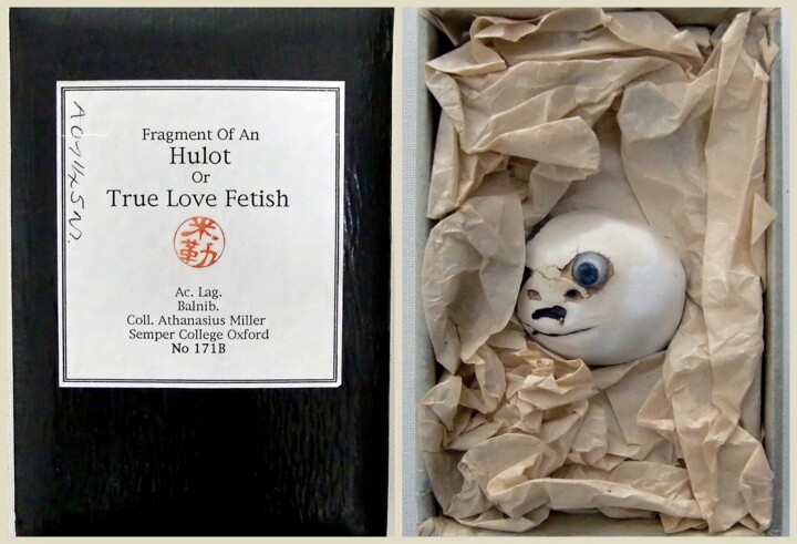 Fragment Of An Hulot Or True Love Fetish 雕塑, 6.5x4.3 in