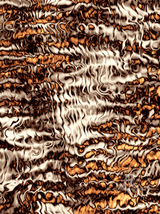 Strata #3 数字艺术, 40x29.9 in