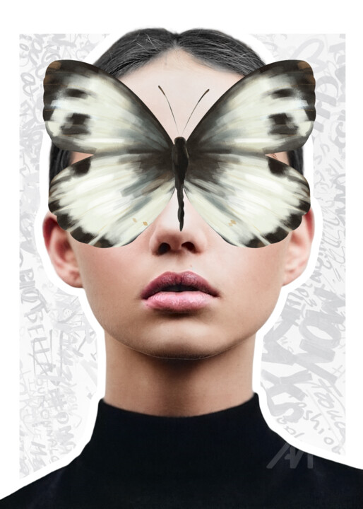 Papillon du Temps 001 数字艺术