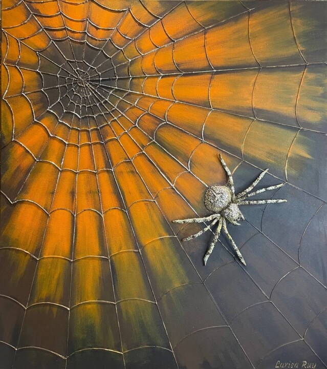 绘画 标题为“Spider” 由Larisa Ruy, 原创艺术品, 丙烯
