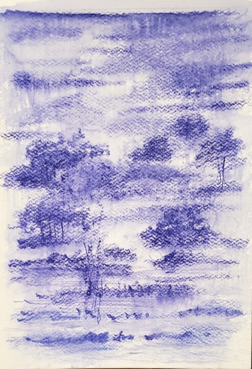 Brume hivernale 图画, 11.8x8.3 in