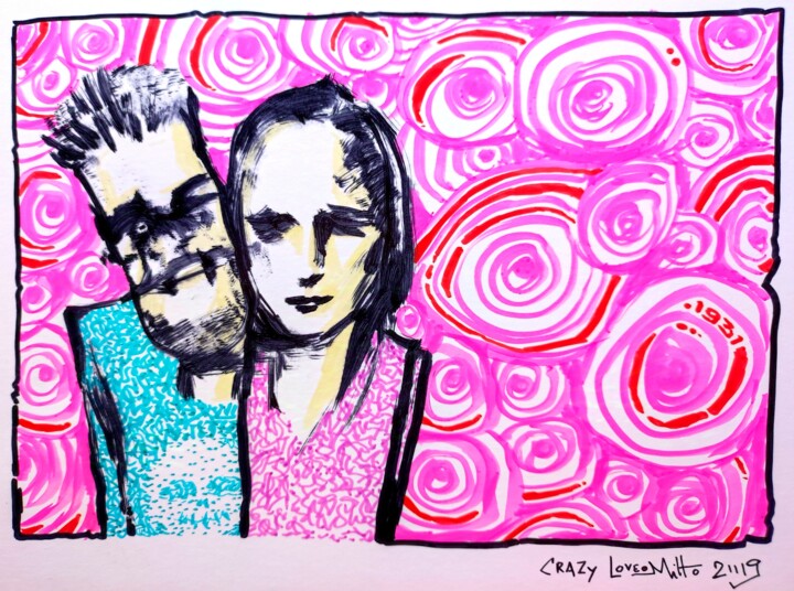 Crazy love Resim, 4,7x7,1 in