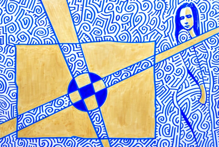 图画,  4.7x7.1 in 