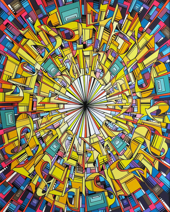 FN line. Part 2 绘画, 39.4x31.5 in