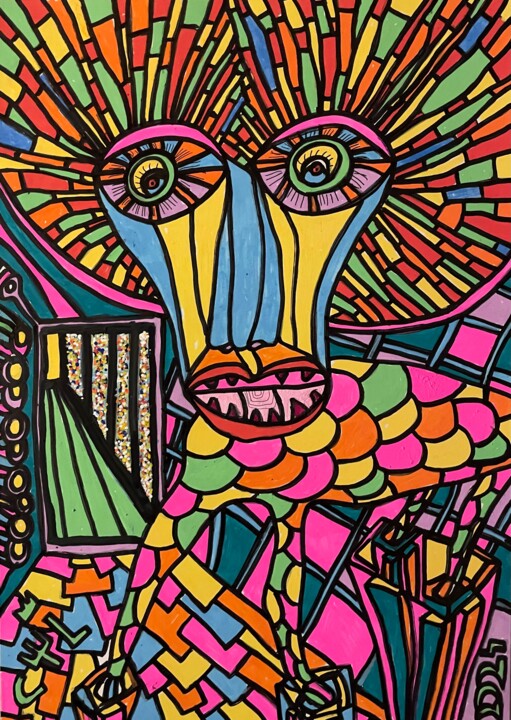 Mama Kilya Drawing, 11.7x8.3 in