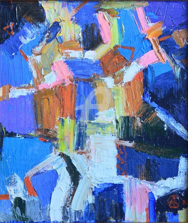 绘画,  13.8x11.8 in 