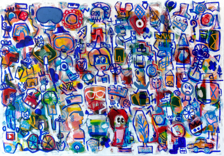 绘画,  39.4x56.7 in 