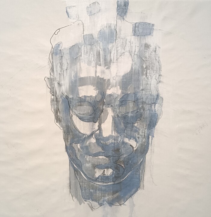 绘画,  27.6x27.6 in 