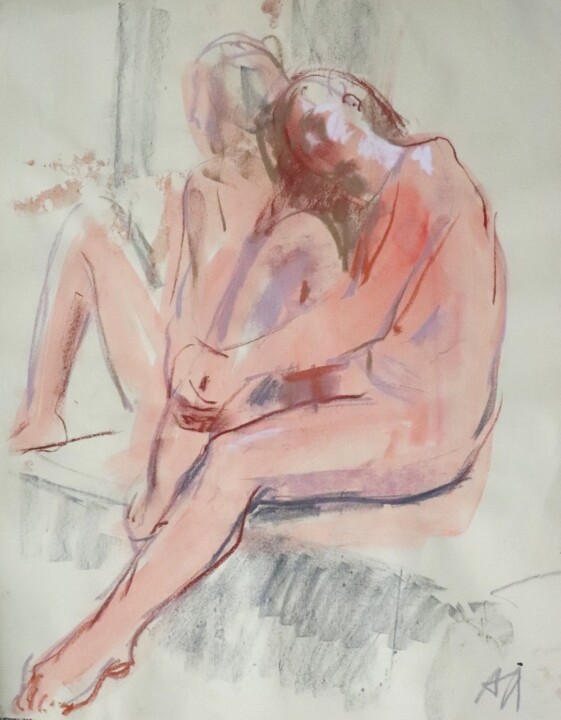 Two 图画, 18.5x12.8 in