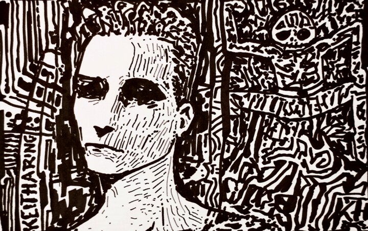 图画,  5.9x8.3 in 