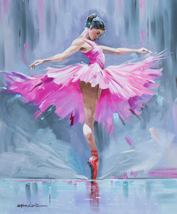 ballet dancer 5 绘画, 24x20 in