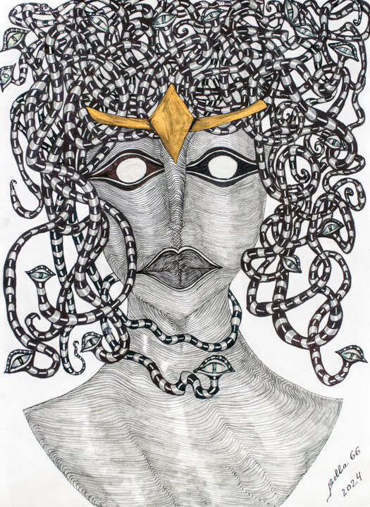 绘画,  18.1x12.8 in 