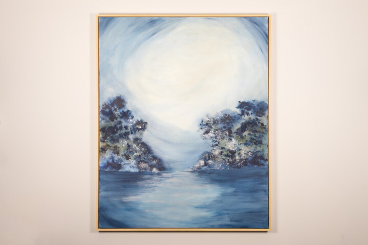 Dancing in the Moonllight 绘画, 61.4x49.4 in