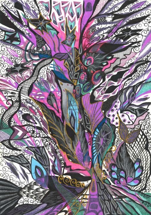 绘画,  23.6x15.8 in 