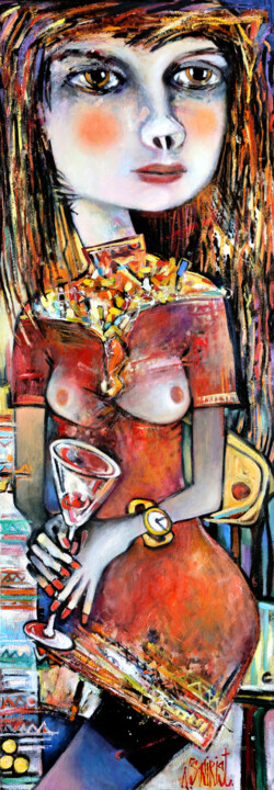 绘画,  55.1x19.7 in 