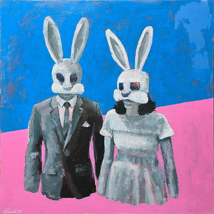 绘画,  39.4x39.4 in 