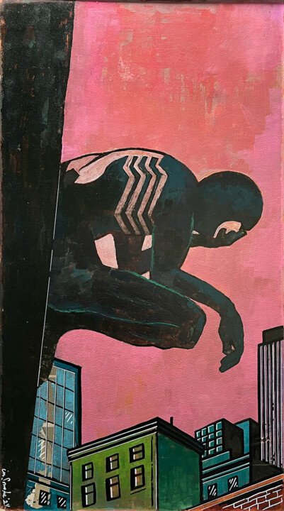 Schilderij,  39x21,7 in 