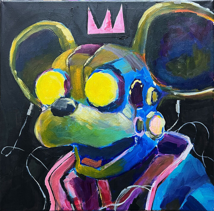 Mickey M Tablo, 15,8x15,8 in