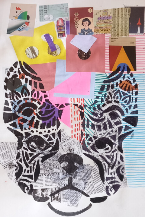 Collages,  15.8x11.4 in 