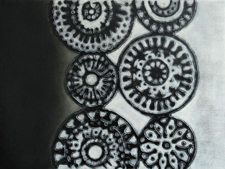 COMPOZITION 101 绘画, 17.7x23.6 in