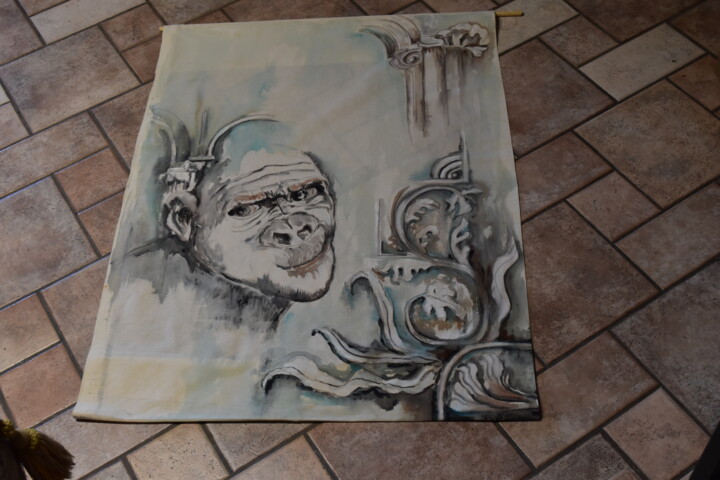 绘画,  47.2x35.4 in 