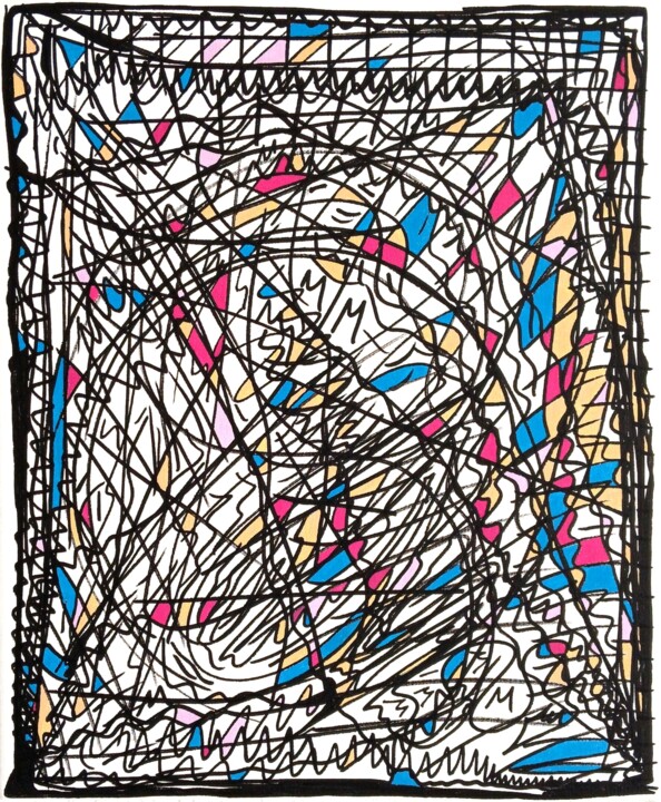 绘画,  18.1x15 in 