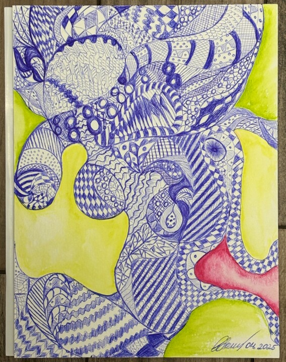Klang der Gedanken 图画, 12.6x9.5 in