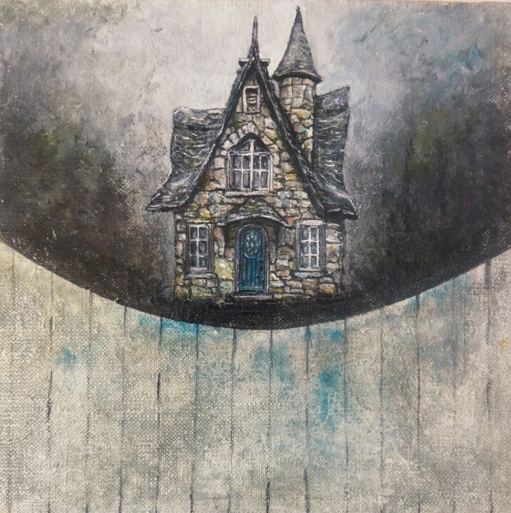 绘画,  7.9x7.9 in 