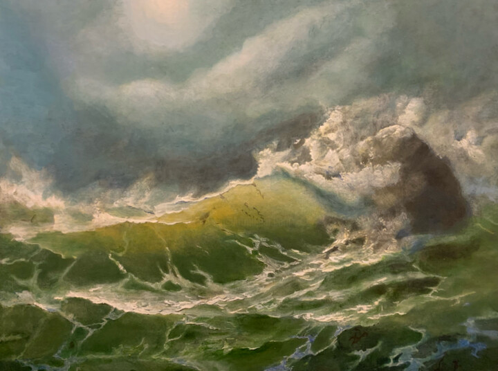 Painting,  15.8x19.7 in 