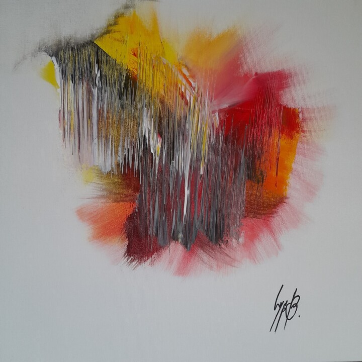 Peinture intitulée "Cherokee 1" par Lys B., Œuvre d'art originale, Acrylique Monté sur Châssis en bois