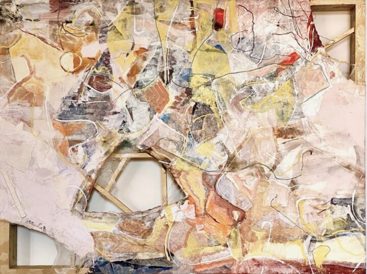 Paesaggio annebbiato 绘画, 21.7x28.7 in